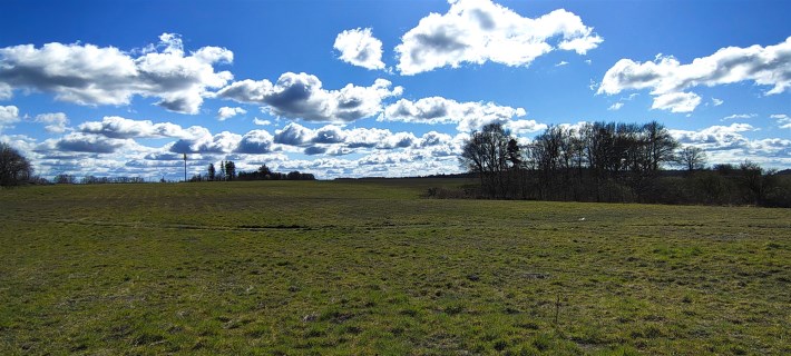 Panorama od ogrodu 