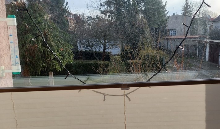 widok z kuchni